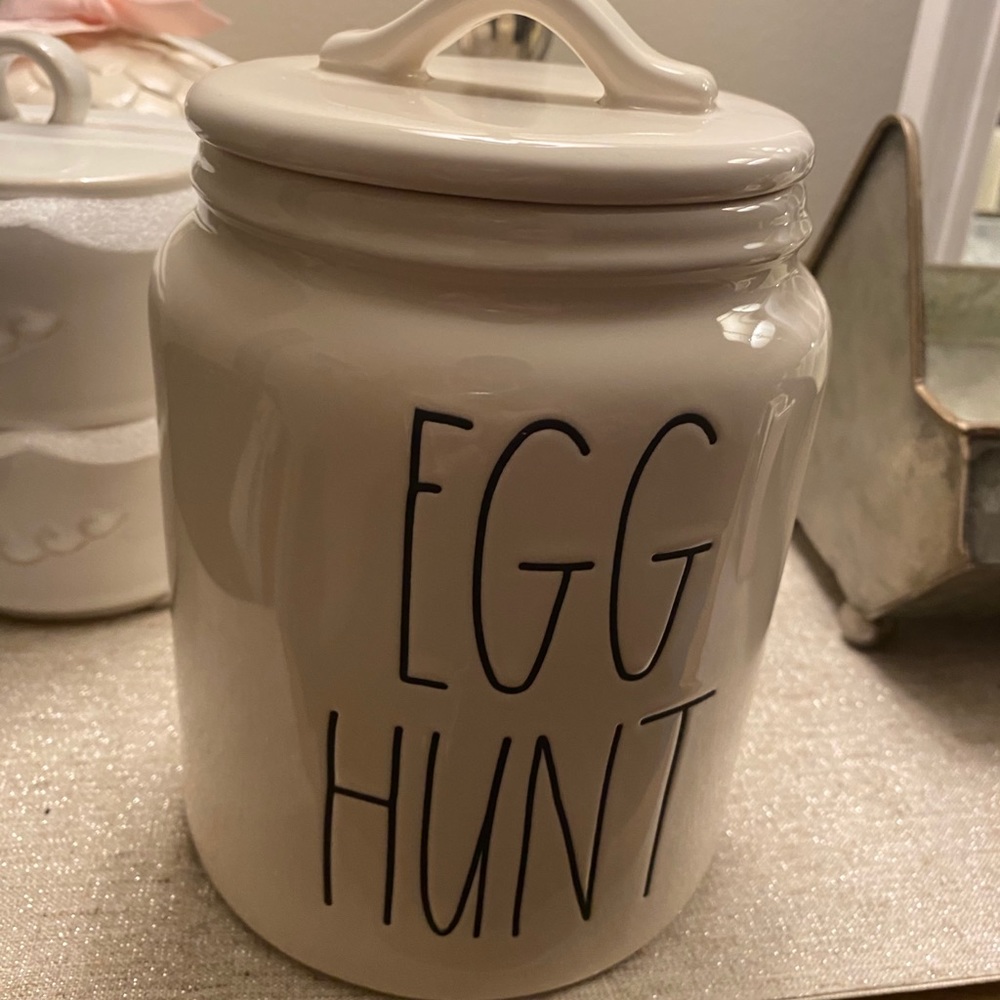 Rae Dunn Egg Hunt Canister